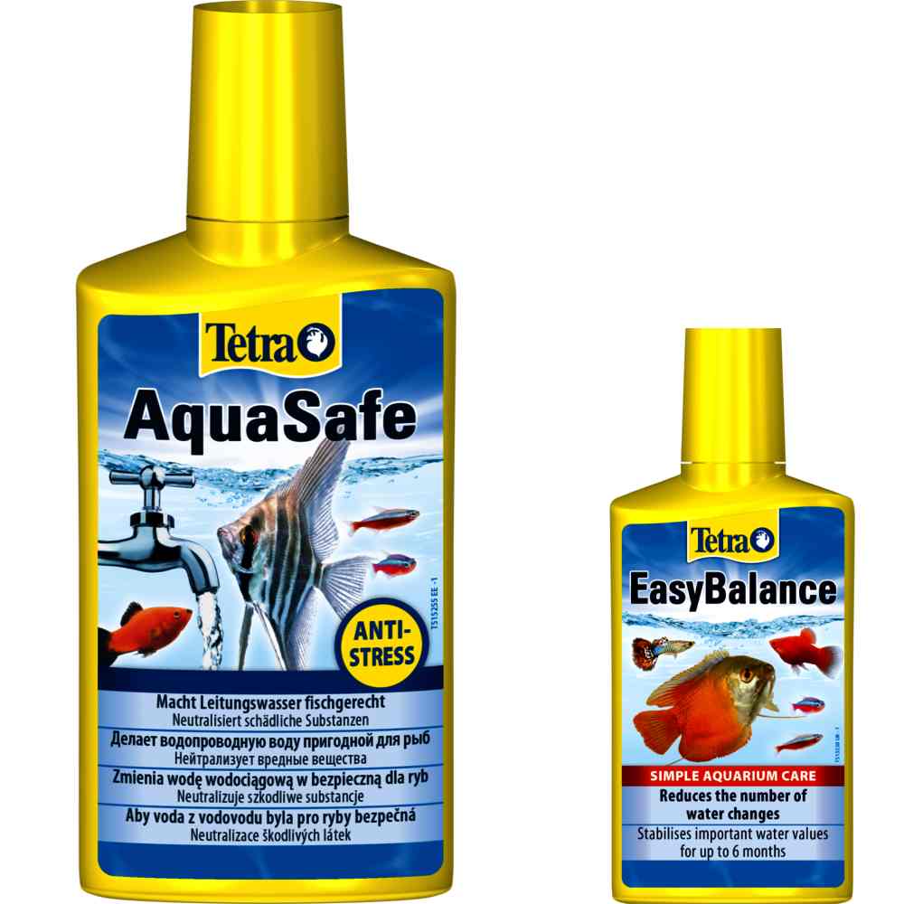 Средство Tetra Aquasafe для подготовки воды 250 мл + Tetra Easy balance 100 мл на 400 л Средство Tetra Aquasafe для подготовки воды 250 мл + Tetra Easy balance 100 мл на 400 л