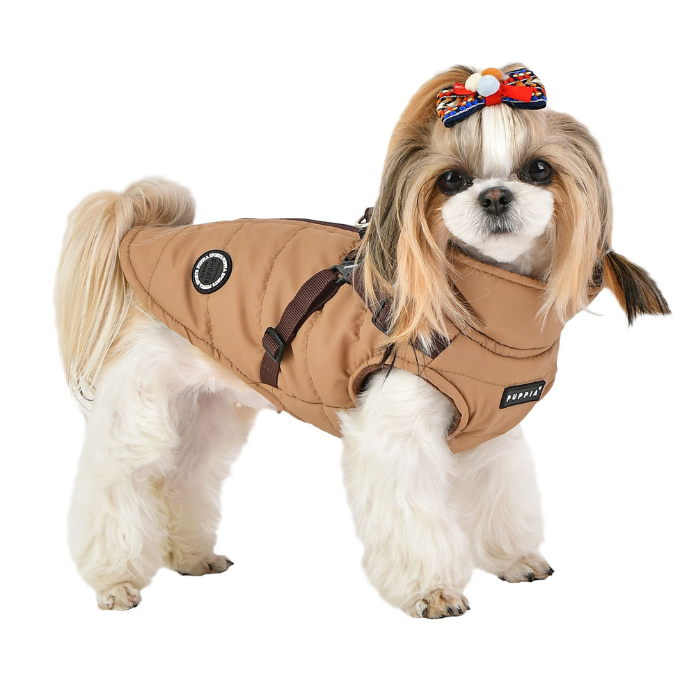 Жилет для собак Puppia «MOUNTAINEER II» M (бежевый)
