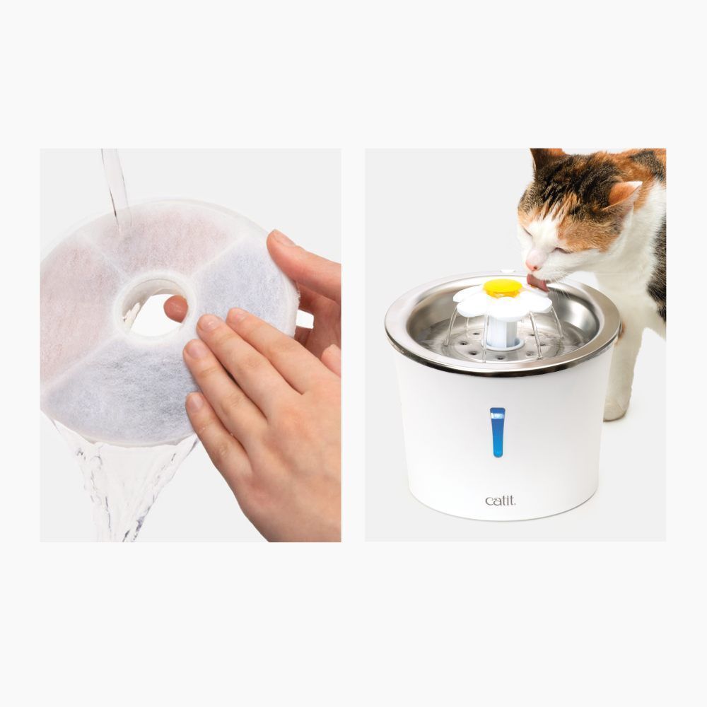 Catit 43742W змінний фільтр для поїлки 2 шт Catit 43742W змінний фільтр для поїлки 2 шт