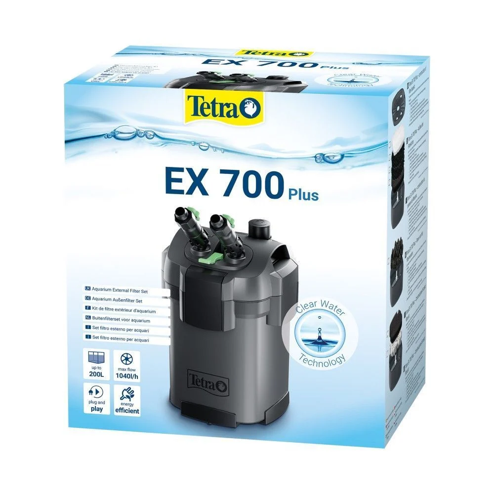 Зовнішній фільтр Tetra EX 700 Plus Filter для акваріума 200 л Зовнішній фільтр Tetra EX 700 Plus Filter для акваріума 200 л