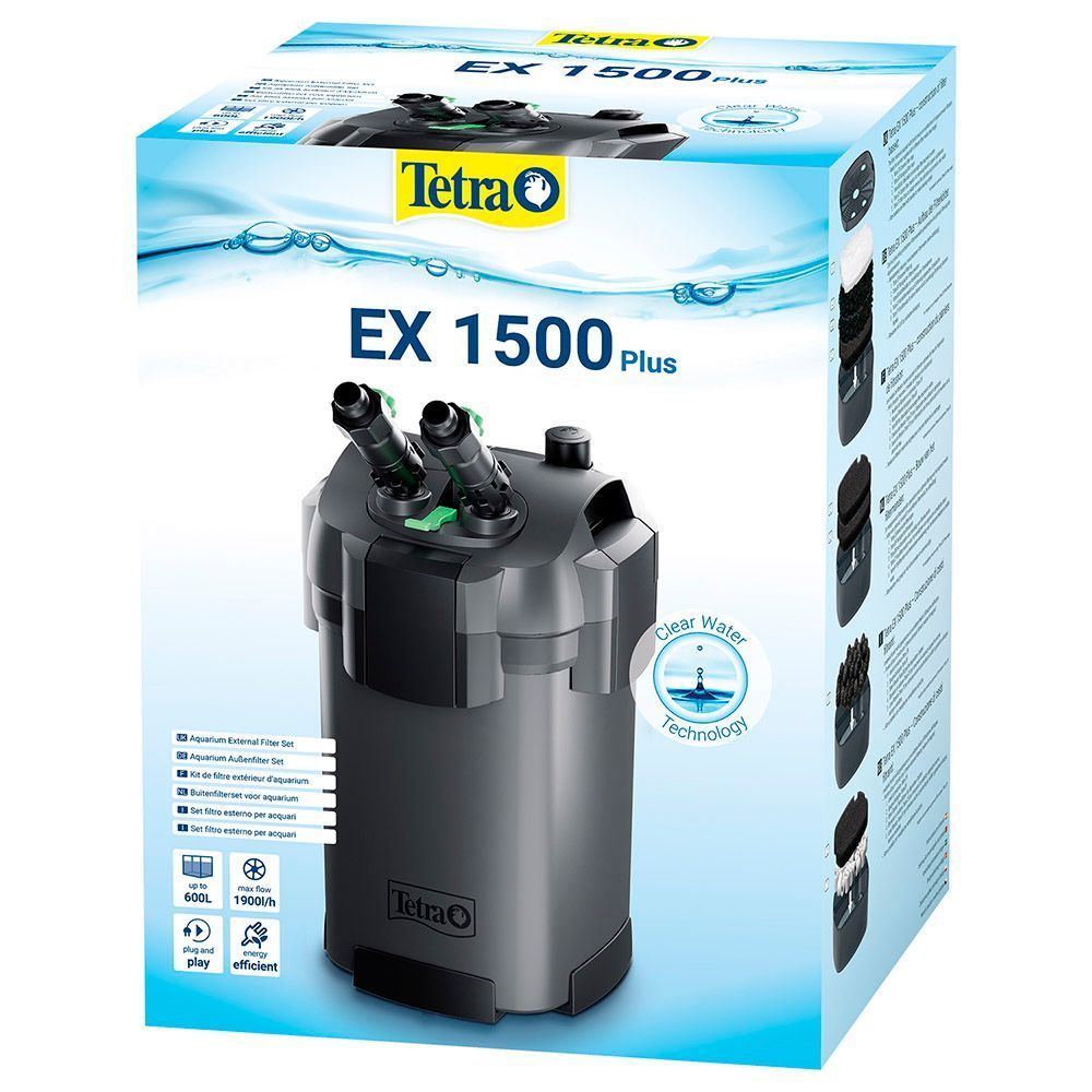 Зовнішній фільтр Tetra External EX 1500 Plus для акваріума 300-600 л Зовнішній фільтр Tetra External EX 1500 Plus для акваріума 300-600 л